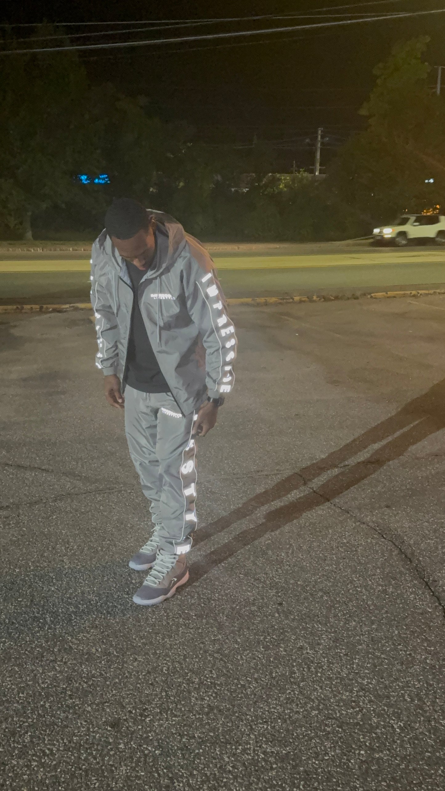 Impressive Reflective Windbreaker